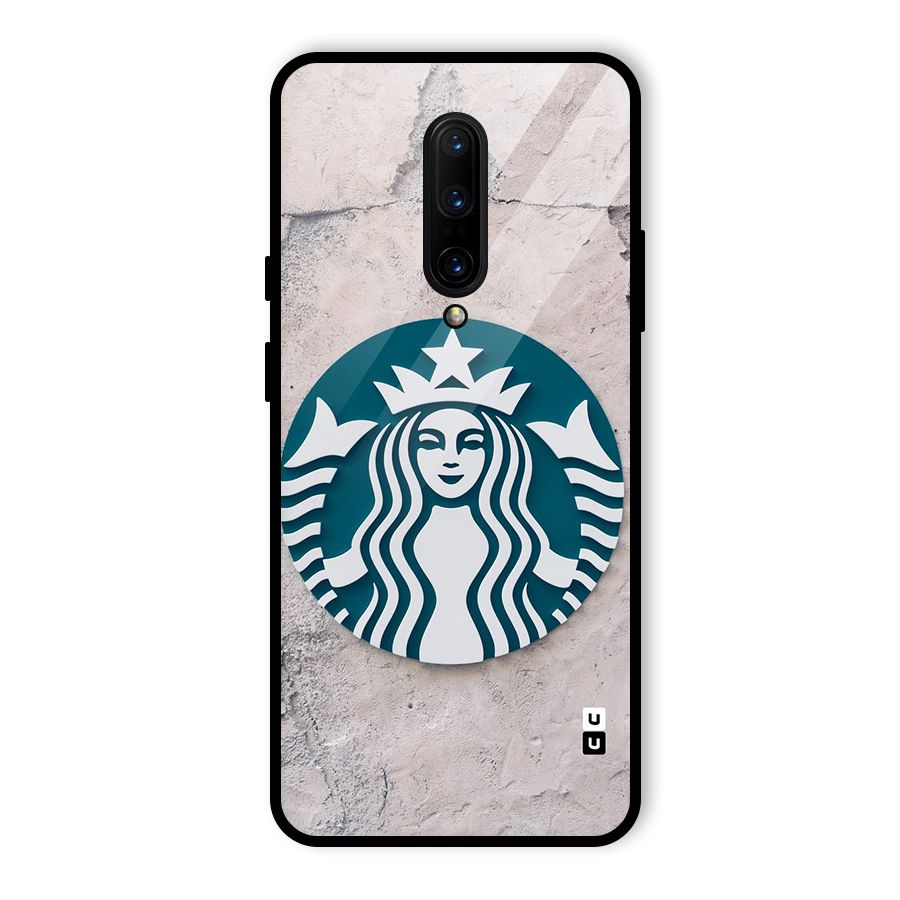 Wall StarBucks Glass Back Case for OnePlus 7 Pro