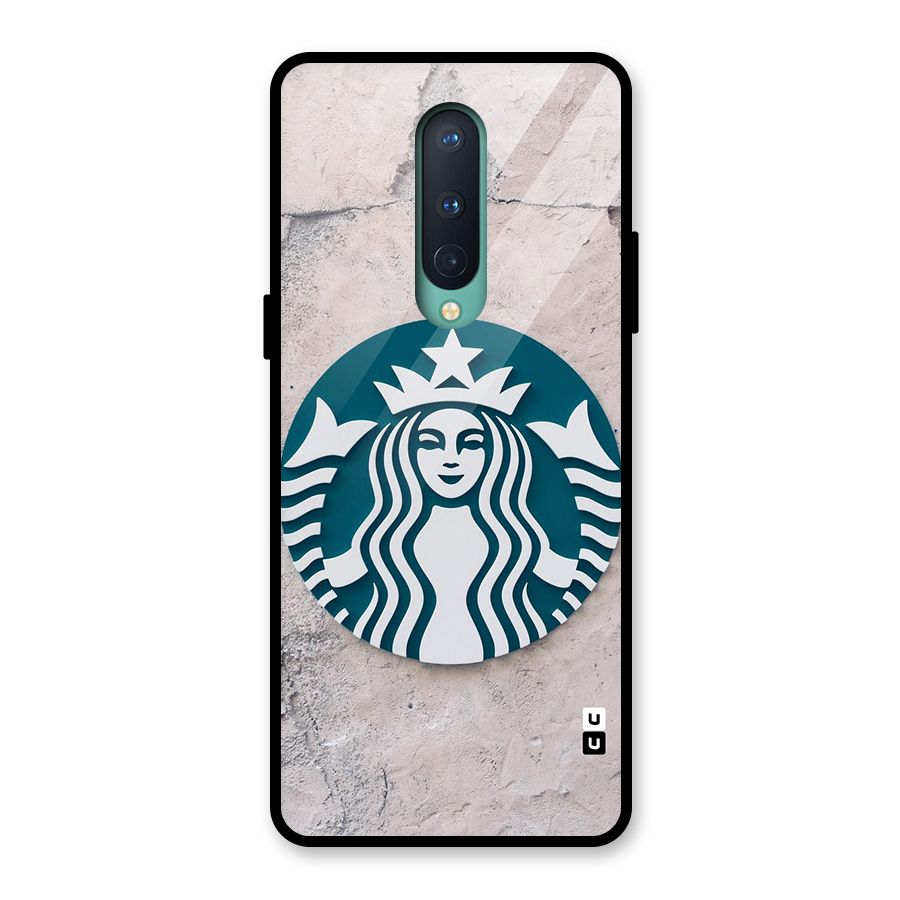 Wall StarBucks Glass Back Case for OnePlus 8