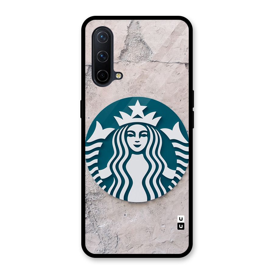 Wall StarBucks Glass Back Case for OnePlus Nord CE 5G