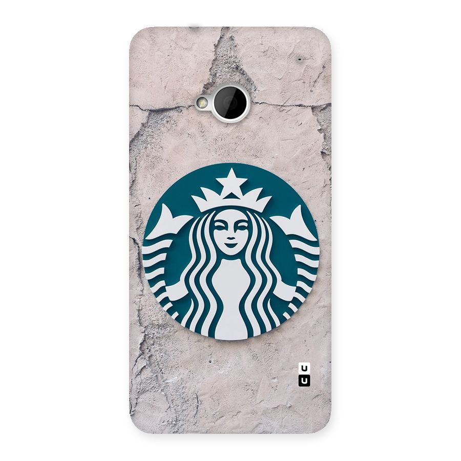 Wall StarBucks Back Case for One M7 (Single Sim)