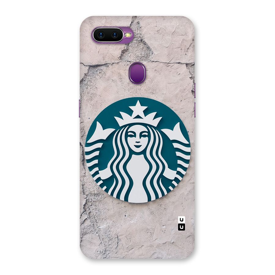 Wall StarBucks Back Case for Oppo F9