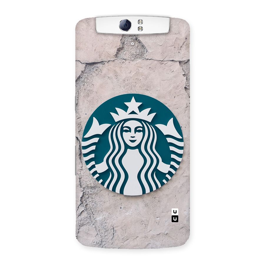 Wall StarBucks Back Case for Oppo N1