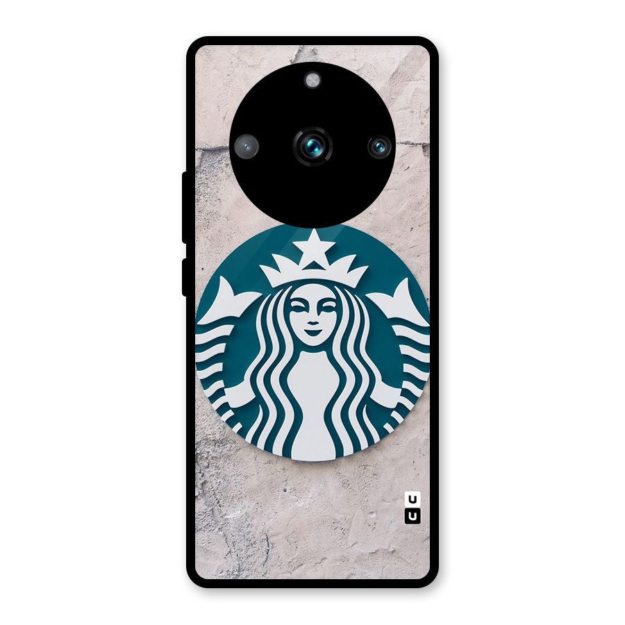 Wall StarBucks Glass Back Case for Realme 11 Pro Plus