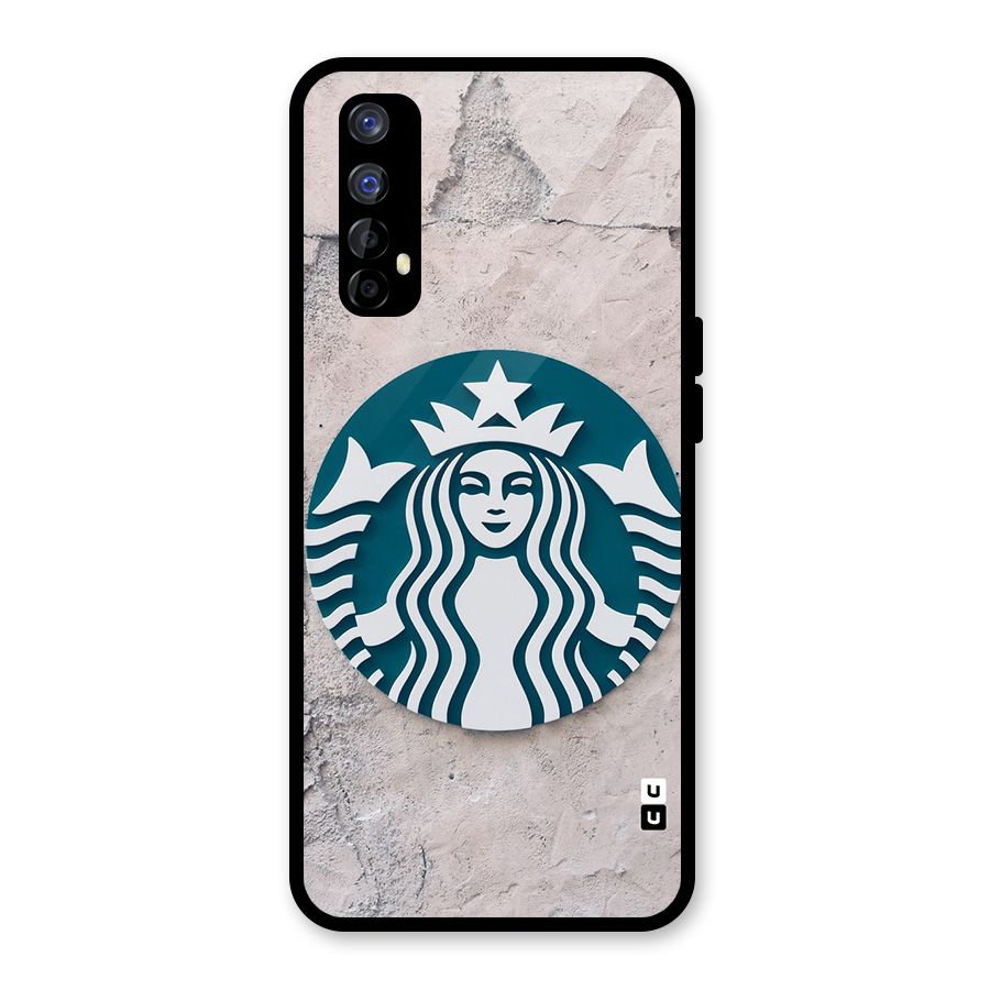 Wall StarBucks Glass Back Case for Realme 7