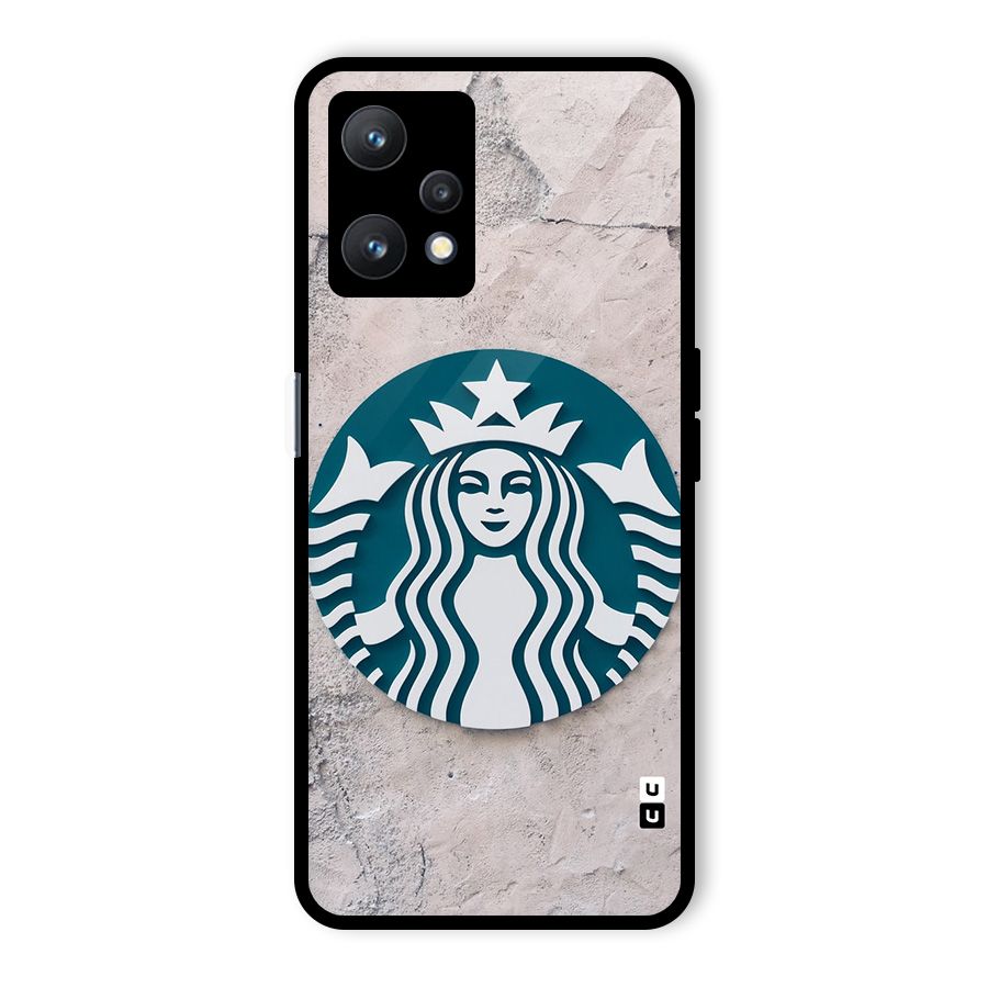 Wall StarBucks Glass Back Case for Realme 9 Pro 5G