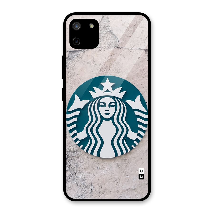 Wall StarBucks Glass Back Case for Realme C11