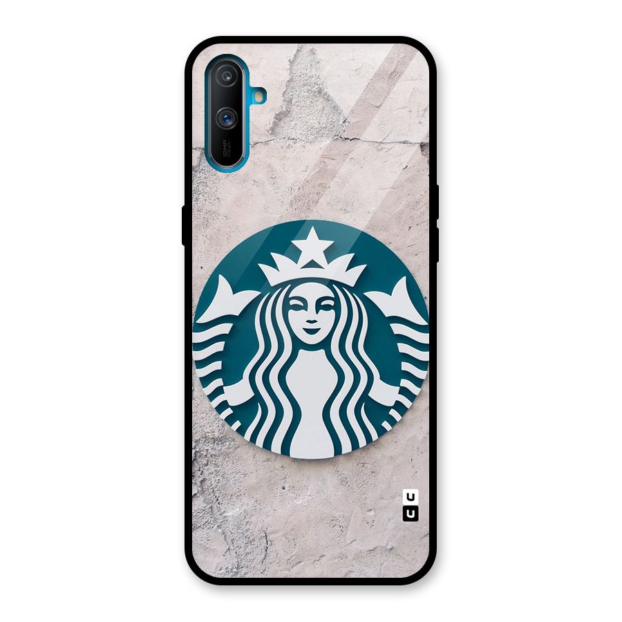 Wall StarBucks Glass Back Case for Realme C3