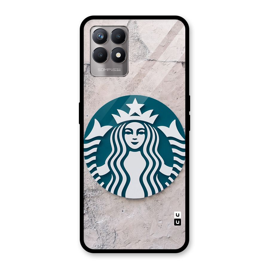 Wall StarBucks Glass Back Case for Realme Narzo 50