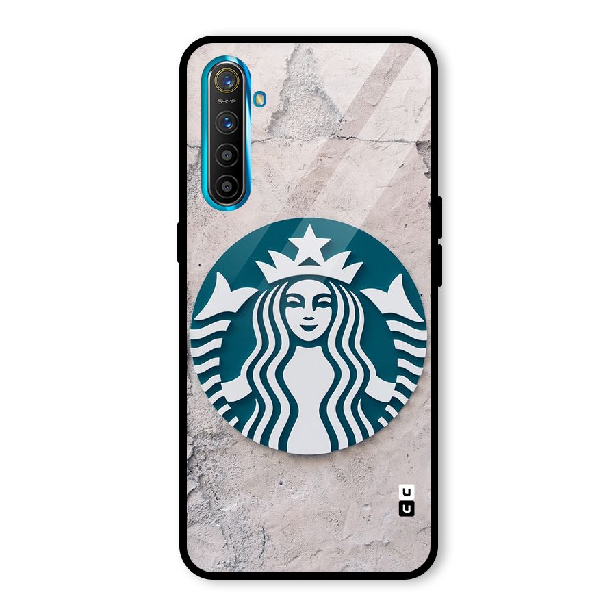 Wall StarBucks Glass Back Case for Realme X2