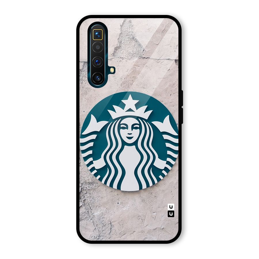 Wall StarBucks Glass Back Case for Realme X3