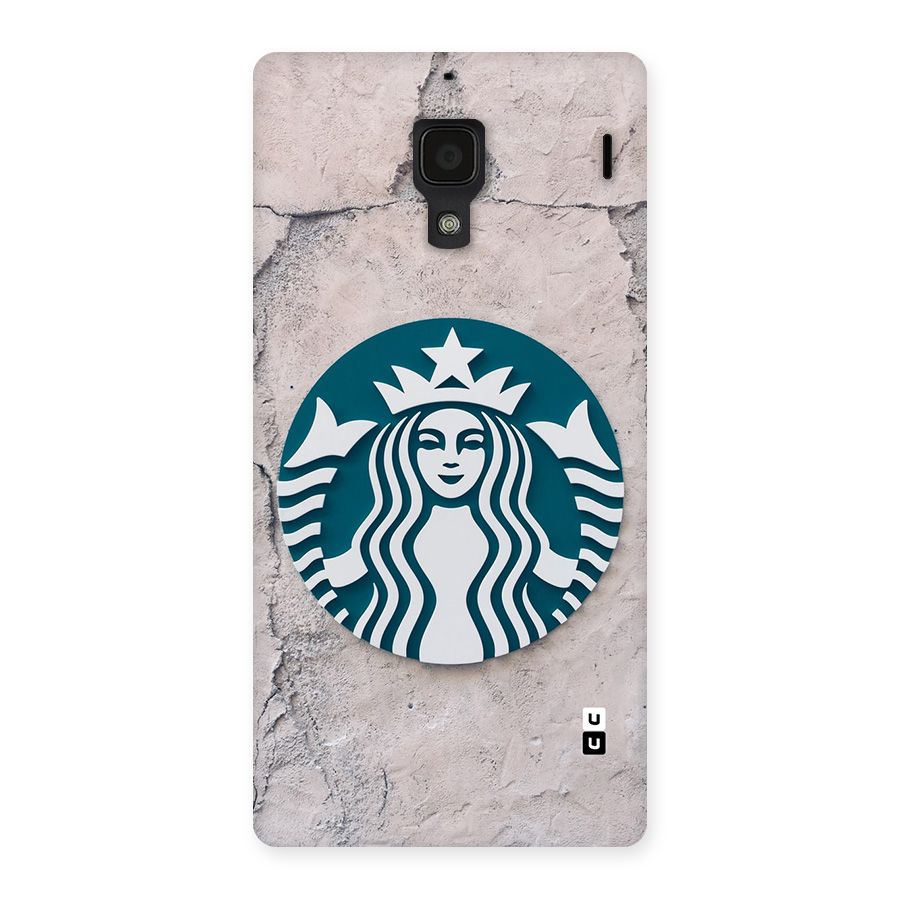 Wall StarBucks Back Case for Redmi 1s
