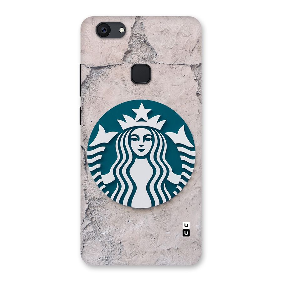 Wall StarBucks Back Case for Vivo V7 Plus
