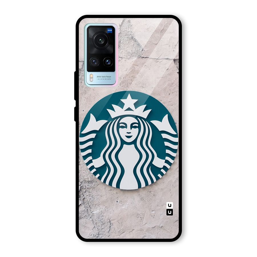 Wall StarBucks Glass Back Case for Vivo X60