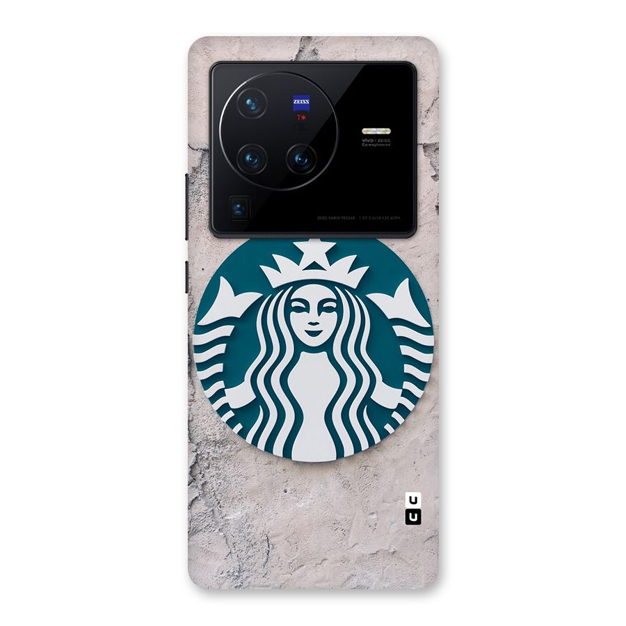 Wall StarBucks Back Case for Vivo X80 Pro