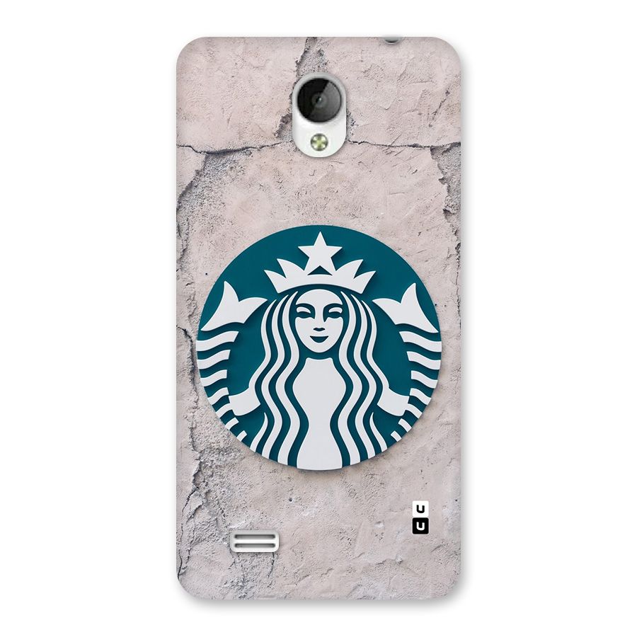 Wall StarBucks Back Case for Vivo Y21