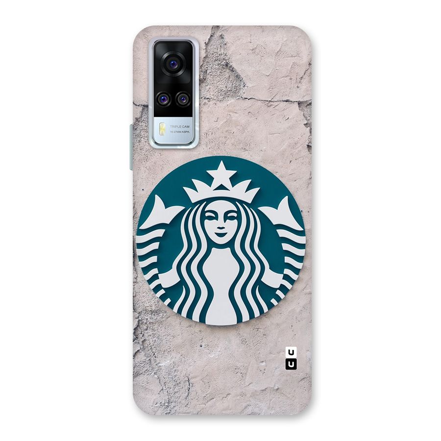 Wall StarBucks Glass Back Case for Vivo Y51