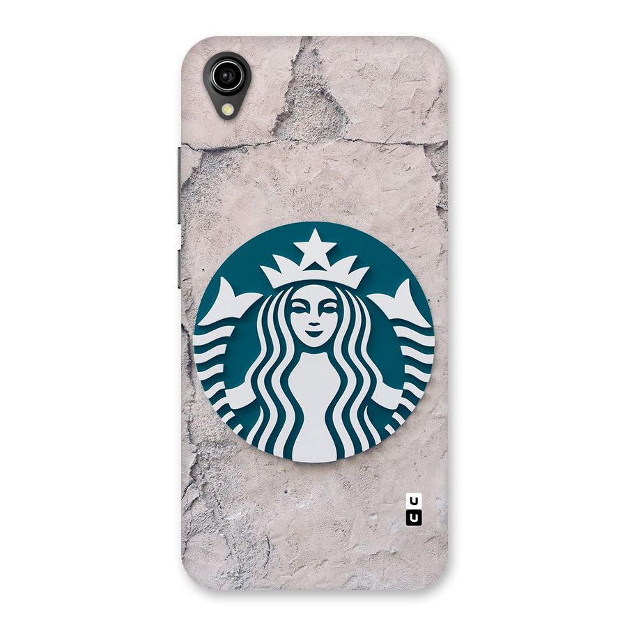Wall StarBucks Back Case for Vivo Y90