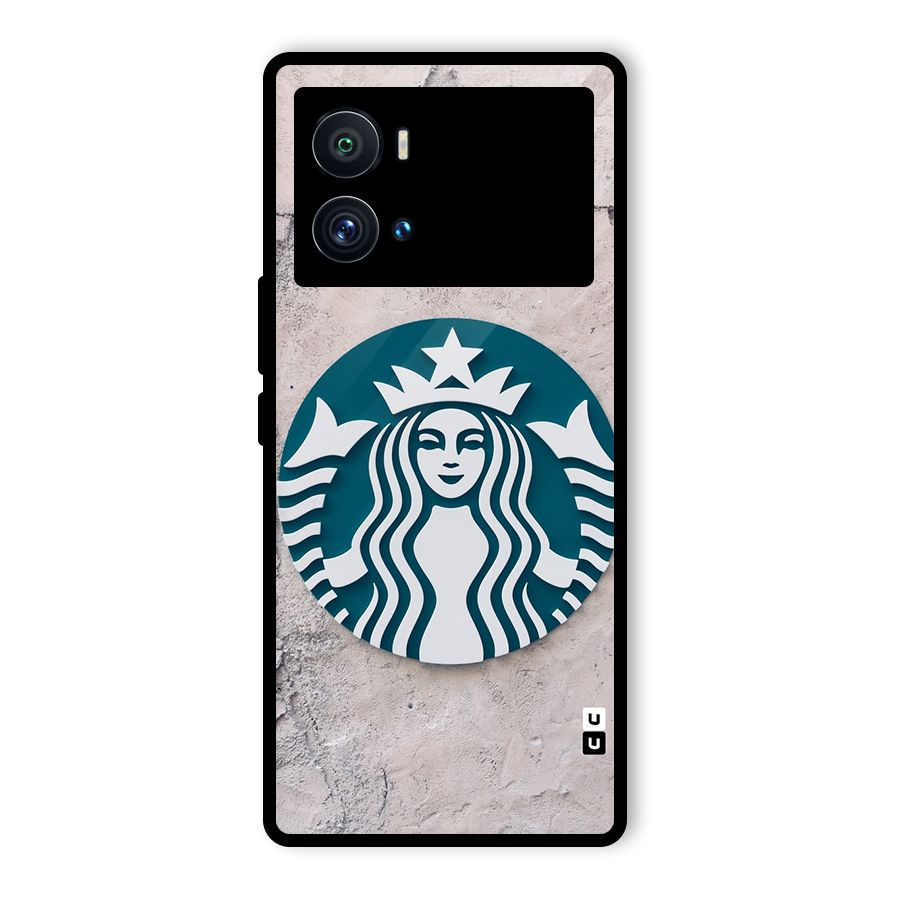 Wall StarBucks Glass Back Case for Vivo iQOO 9 Pro