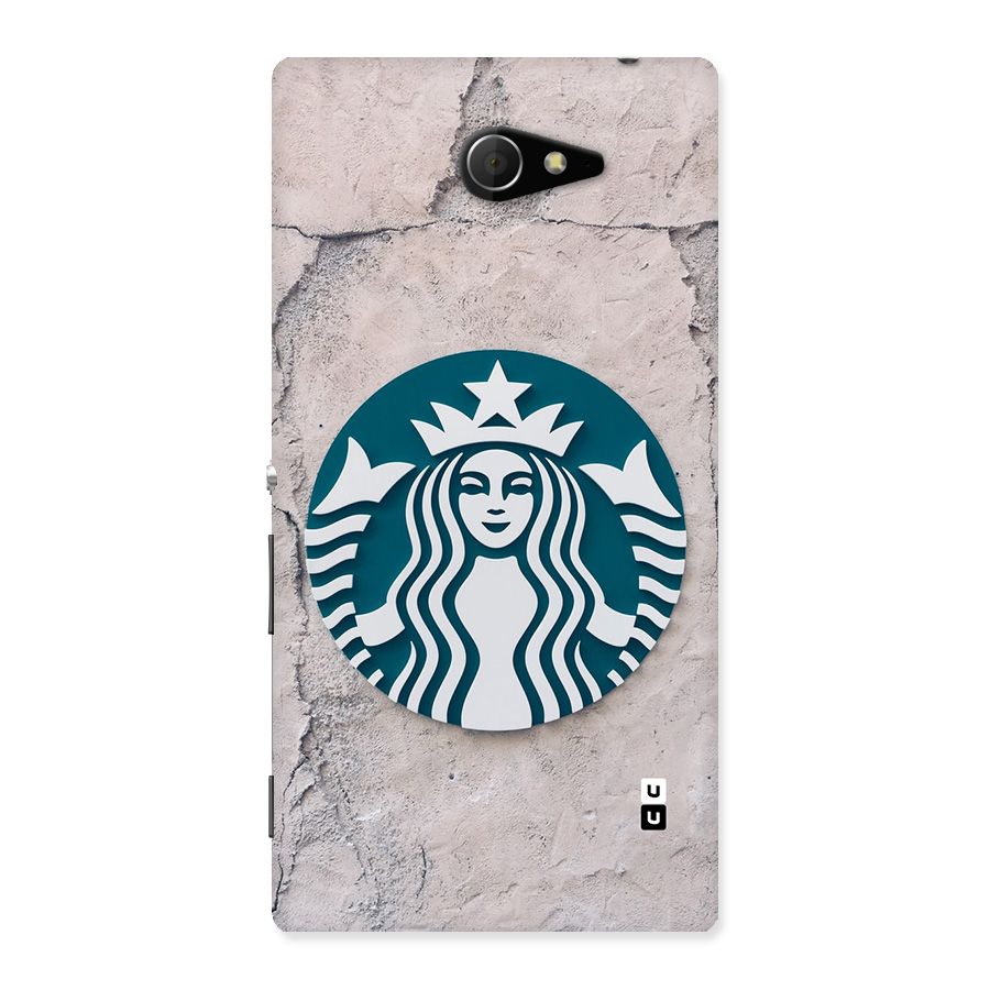 Wall StarBucks Back Case for Xperia M2
