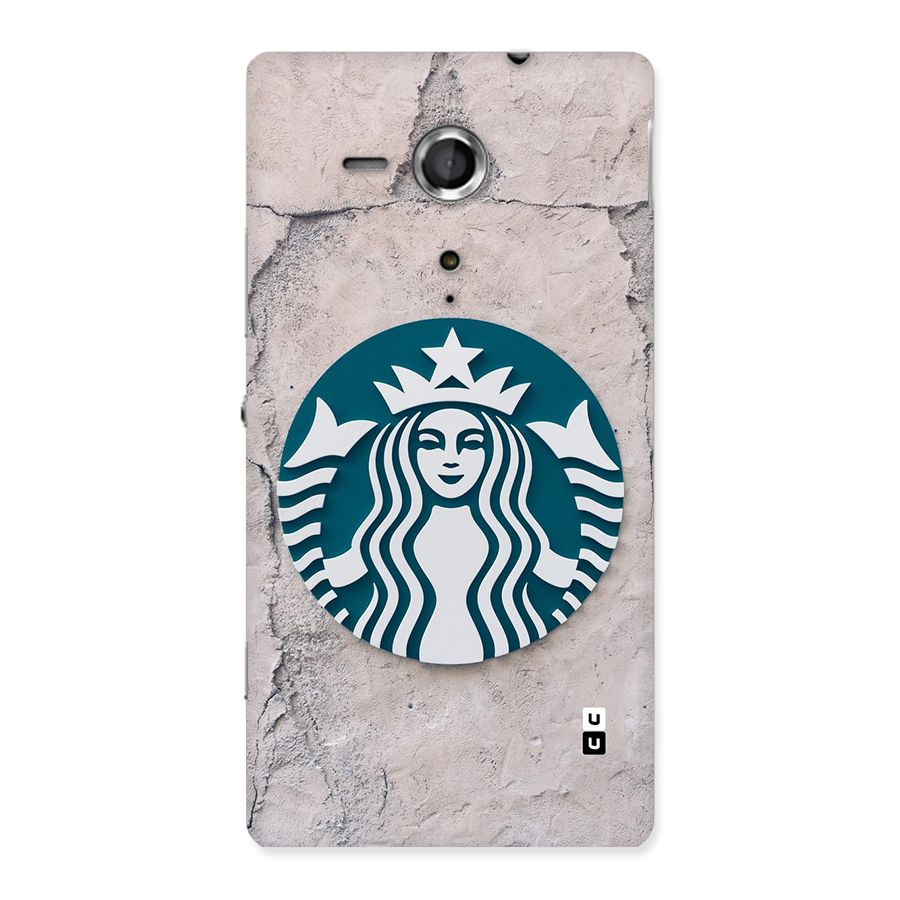 Wall StarBucks Back Case for Xperia Sp