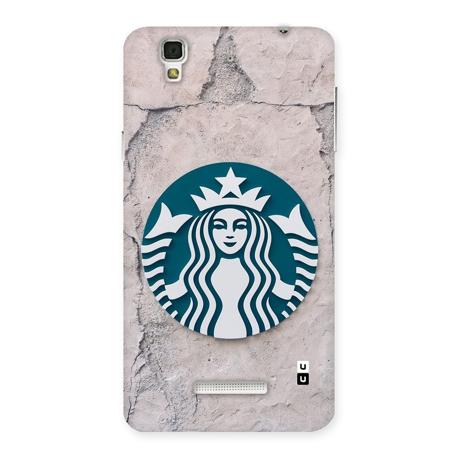 Wall StarBucks Back Case for YU Yureka Plus