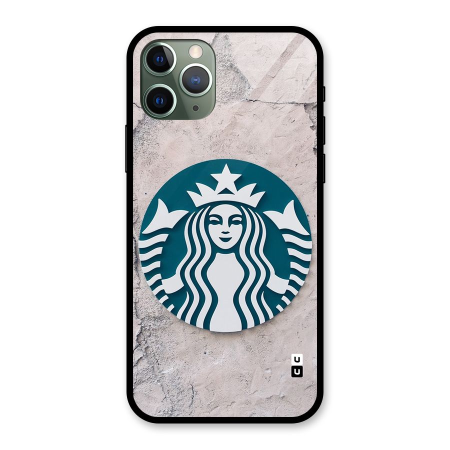 Wall StarBucks Glass Back Case for iPhone 11 Pro