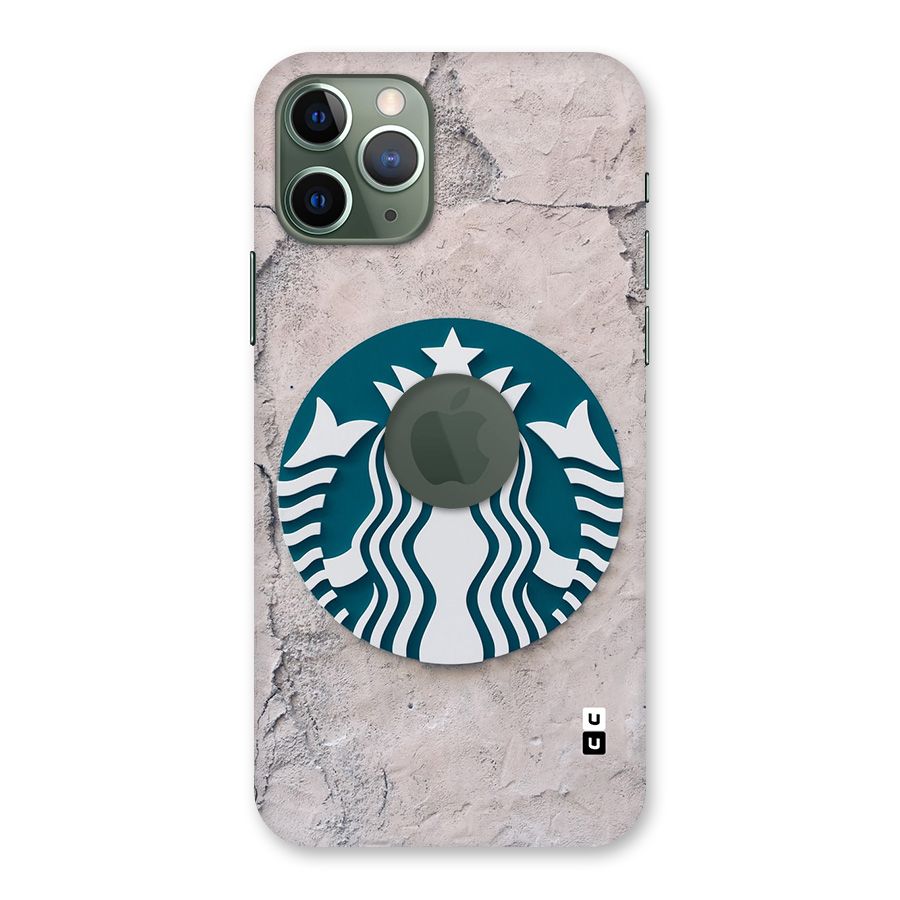 Wall StarBucks Back Case for iPhone 11 Pro Logo Cut