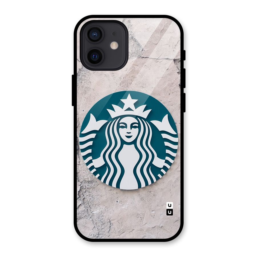 Wall StarBucks Glass Back Case for iPhone 12