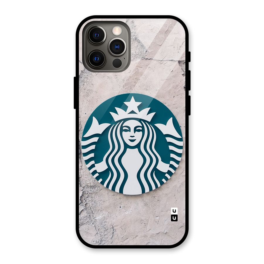 Wall StarBucks Glass Back Case for iPhone 12 Pro