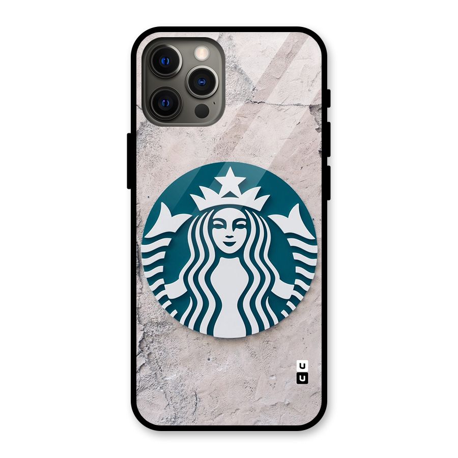 Wall StarBucks Glass Back Case for iPhone 12 Pro Max