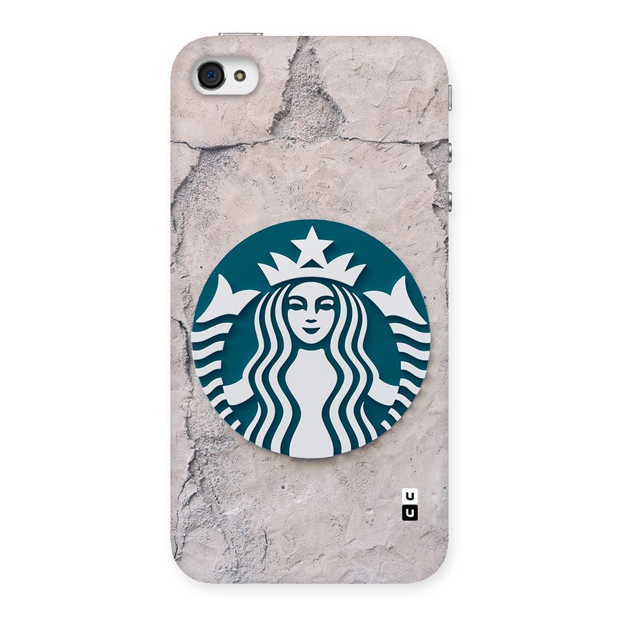 Wall StarBucks Back Case for iPhone 4 4s