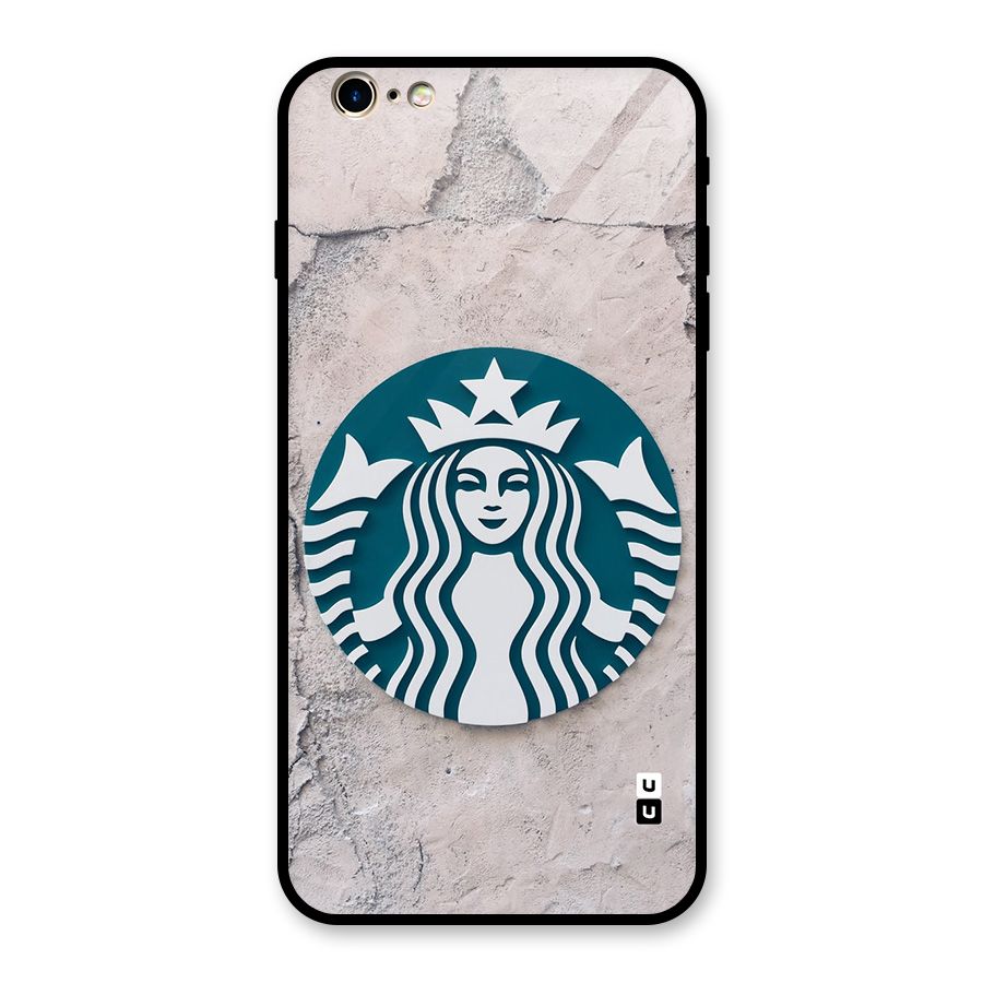 Wall StarBucks Glass Back Case for iPhone 6 Plus 6S Plus