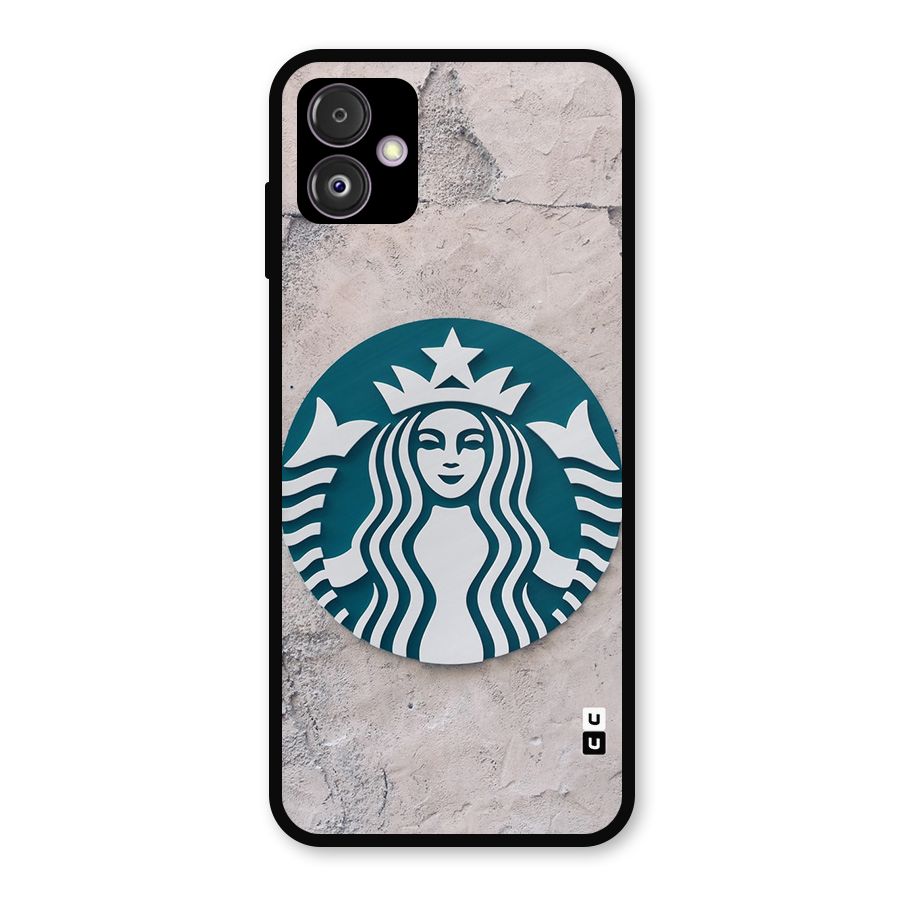 Wall StarBucks Metal Back Case for Galaxy F14
