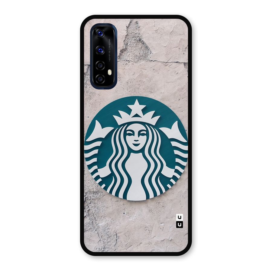 Wall StarBucks Metal Back Case for Realme 7