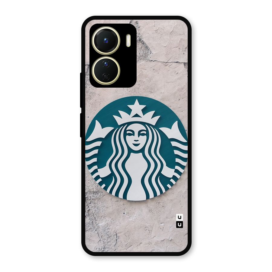 Wall StarBucks Metal Back Case for Vivo T2x