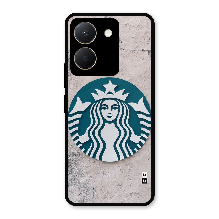 Wall StarBucks Metal Back Case for Vivo Y36