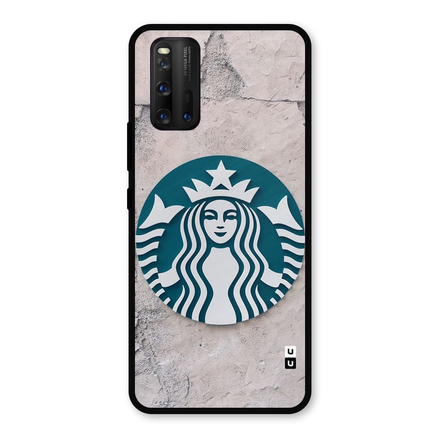Wall StarBucks Metal Back Case for iQOO 3