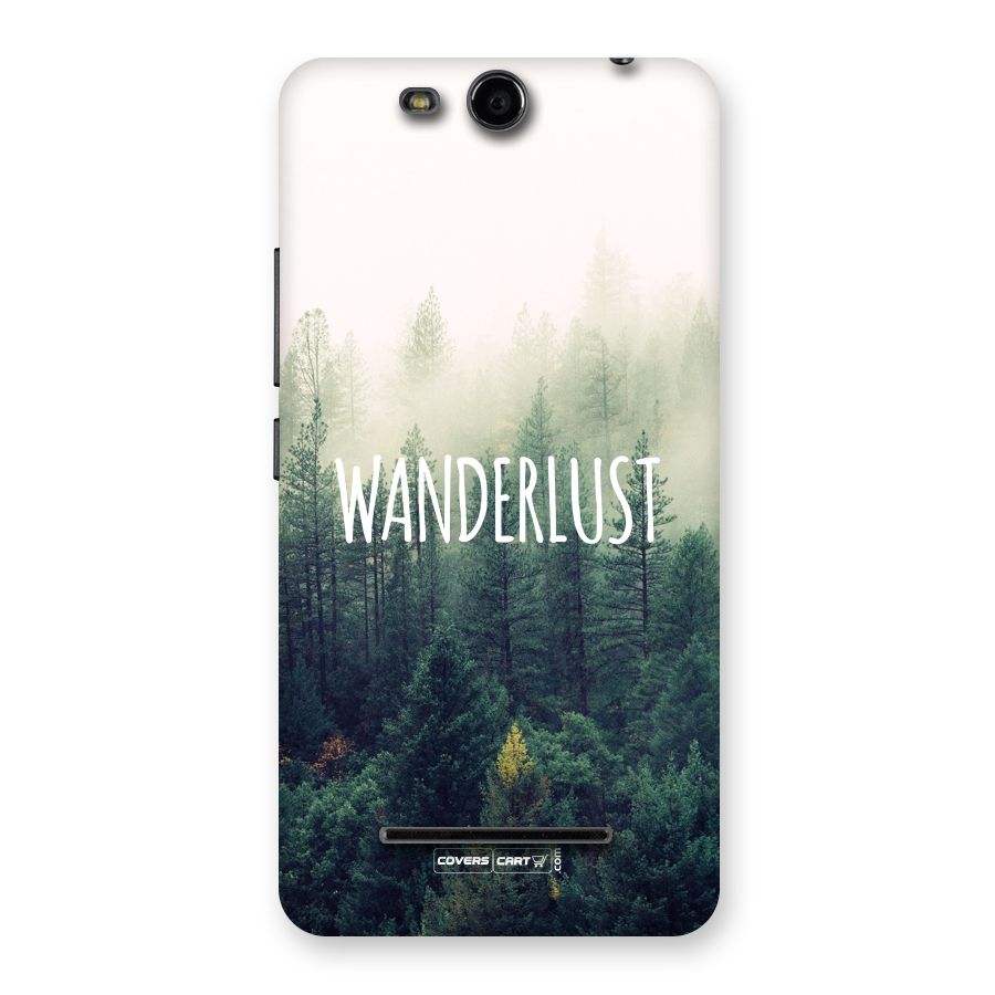 Wanderlust Back Case for Micromax Canvas Juice 3 Q392