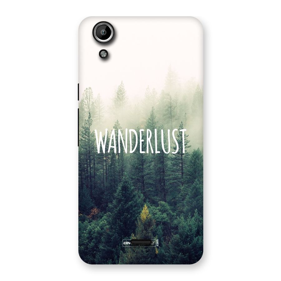 Wanderlust Back Case for Micromax Canvas Selfie Lens Q345