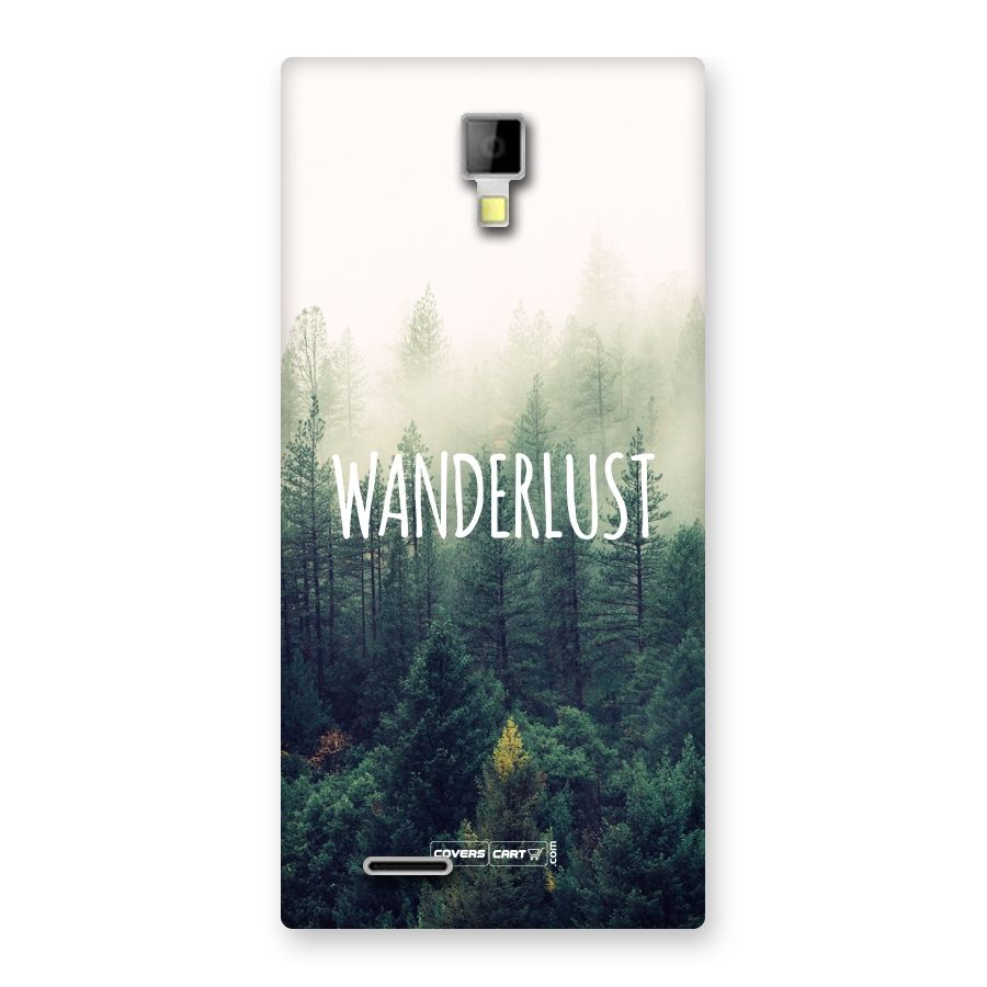 Wanderlust Back Case for Micromax Canvas Xpress A99