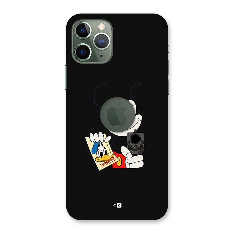 Wanted Duck Back Case for iPhone 11 Pro Logo Cut