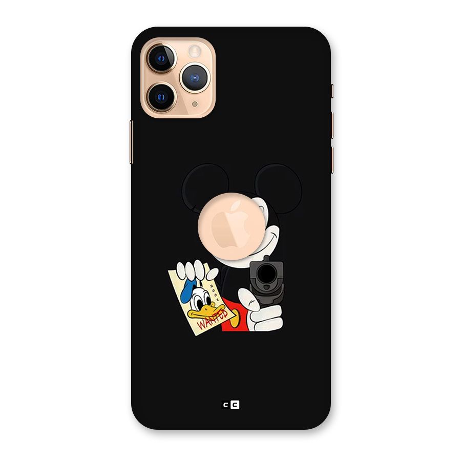 Wanted Duck Back Case for iPhone 11 Pro Max Logo Cut