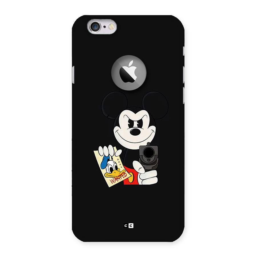 Wanted Duck Back Case for iPhone 6 Logo Cut