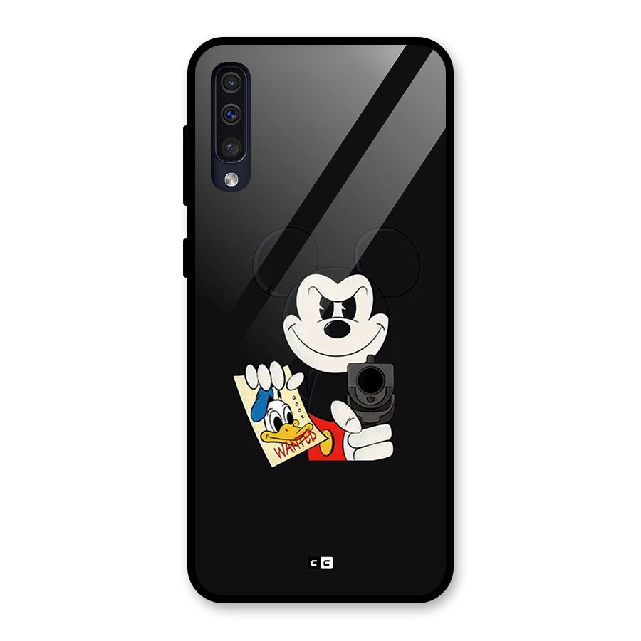 Wanted Duck Glass Back Case for Galaxy A50