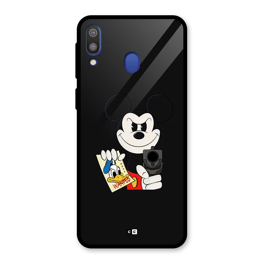 Wanted Duck Glass Back Case for Galaxy M20