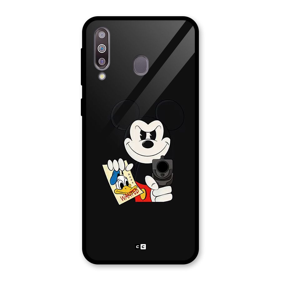 Wanted Duck Glass Back Case for Galaxy M30
