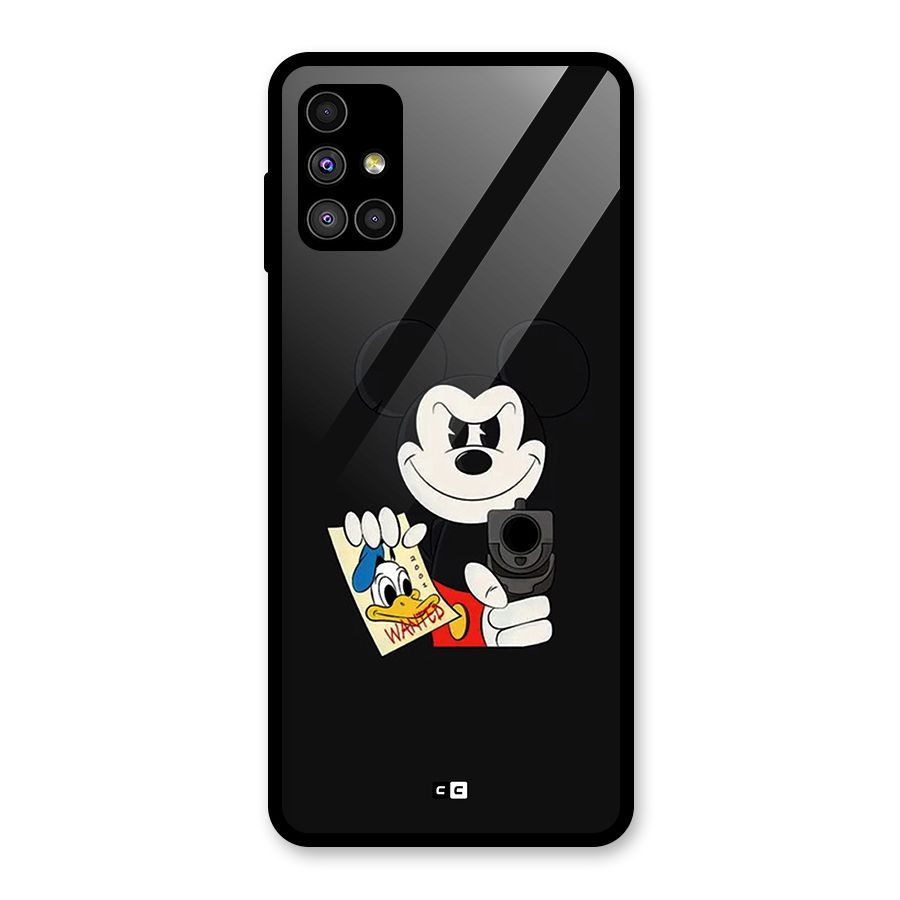 Wanted Duck Glass Back Case for Galaxy M51