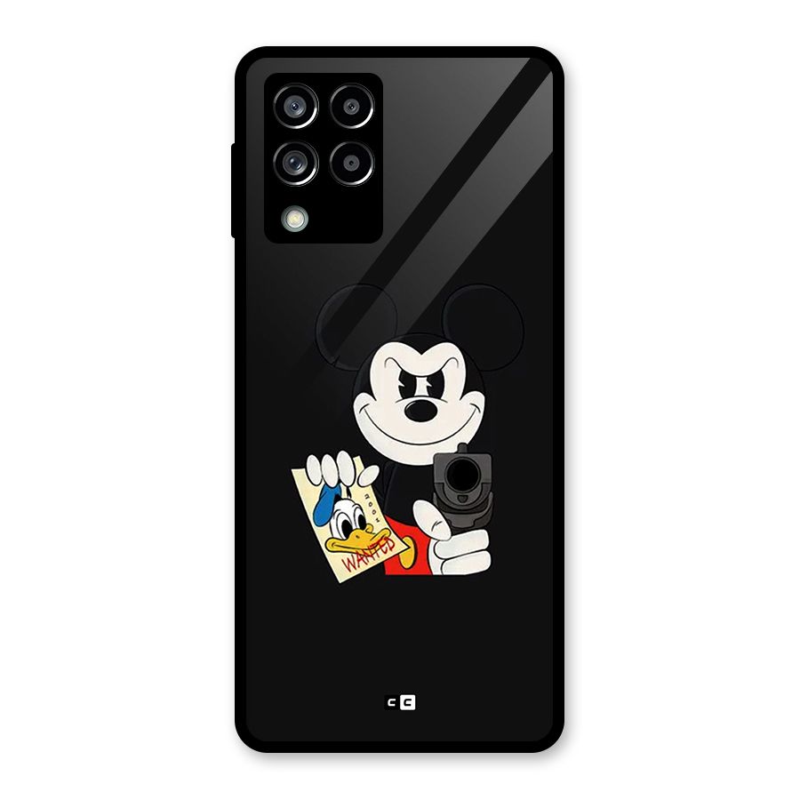 Wanted Duck Glass Back Case for Galaxy M53 5G