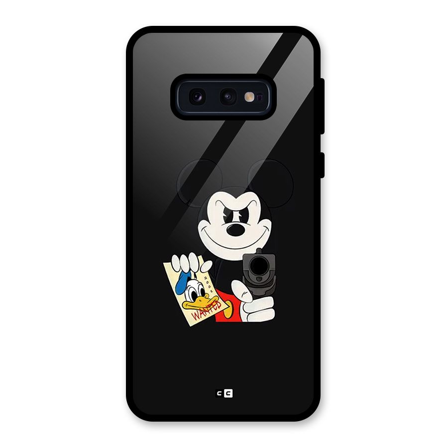 Wanted Duck Glass Back Case for Galaxy S10e