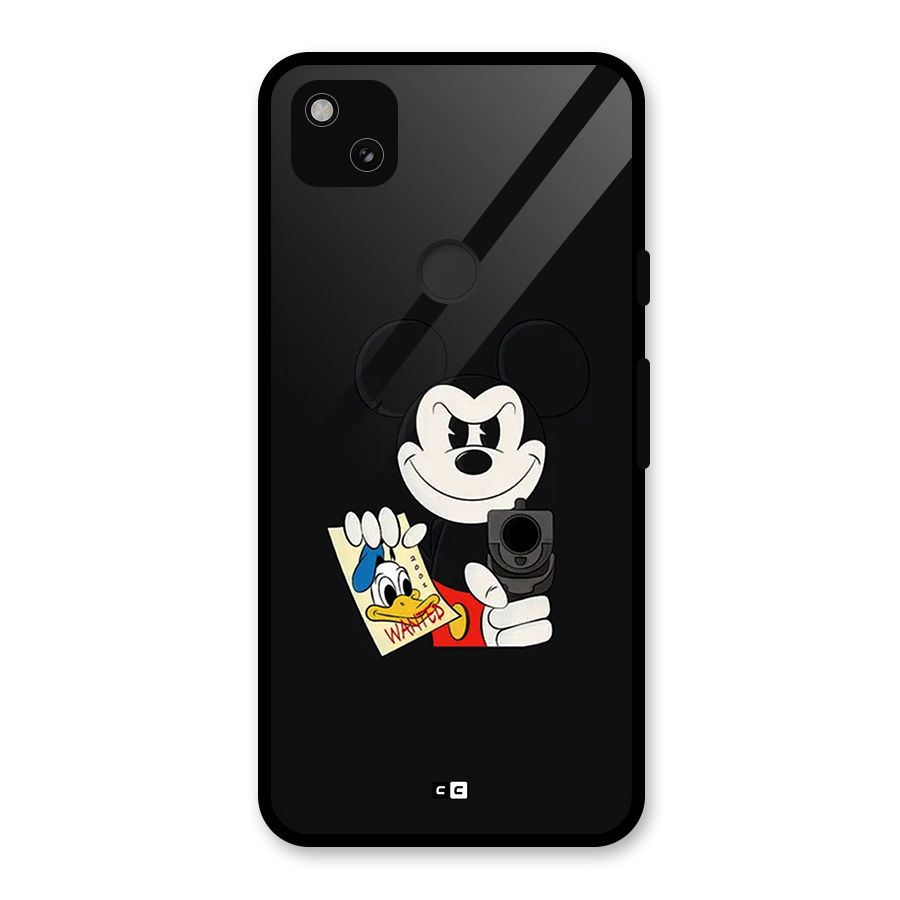 Wanted Duck Glass Back Case for Google Pixel 4a